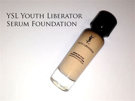 ysl youth serum foundation review|ysl beauty luxury serum.